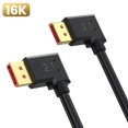 thumbnail image 5 of Short DisplayPort 2.1 Gaming Cable 50cm 54Gbps Speed 16K 8K120hz 4K240hz Resolution for 4090 GPUs And UHBR10 Standard, 5 of 9