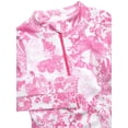 thumbnail image 5 of Jessica Simpson Baby and Toddler Girls' Long Sleeve Rashguard Swimsuit, Size 12M - 5T, 5 of 6