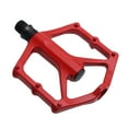 thumbnail image 1 of Pédales de Vélo de Montagne à double Roulement en Alliage d'Aluminium, Rouge, 1 of 9