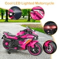 thumbnail image 5 of 12V Ride On Motorcycle for Kids, 110Lbs Load, Electric Kids Motorcycle with LED, Bluetooth, Music, Horn, 5 of 8