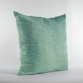 thumbnail image 3 of Plutus Glacier Lux Velvet Shiny Velvet Luxury Throw Pillow - Double sided 12" x 20", 3 of 5