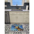 thumbnail image 3 of Carolines Treasures JMK1009RUG Reindeer Machine Washable Memory Foam Mat, 3 of 4