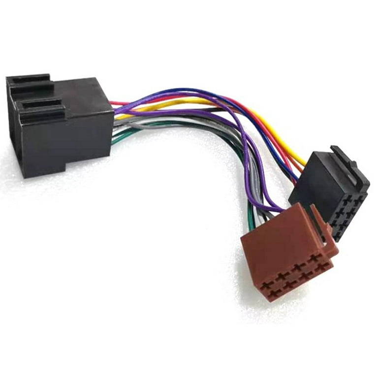 Adaptateur autoradio cable-> iso jvc 16 pin nc - Conforama