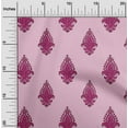 thumbnail image 1 of oneOone Cotton Silk Fabric Leaves|Floral & Paisley Block Printed Craft Fabric BTY 42 Inch Wide, 1 of 4
