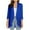 Blue, variant on Womens Open Front 3/4 Sleeve Cardigans Draped Ruffles Duster Lightweight Fall Cardigans for Women 2024