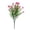 Hot Pink, variant on Nanoei Artificial Camellia Eucalyptus Stems, Plastic Faux Flowers for Outdoor Garden, Yard Patio Decor, Realistic Greenery Bouquet White