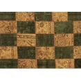 thumbnail image 1 of Ahgly Company Indoor Rectangle Patchwork Brown Transitional Area Rugs, 2' x 4', 1 of 4
