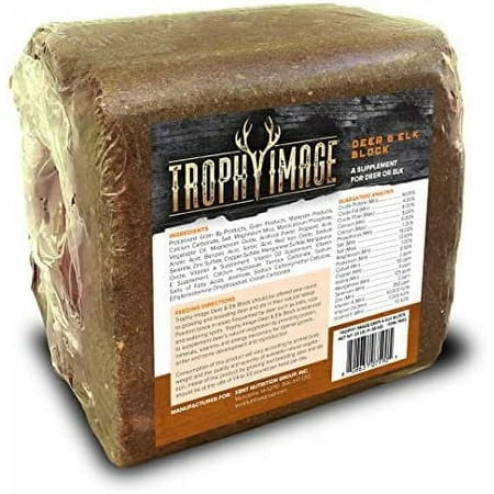 Deer and Elk Attractant Mineral Block | Year Round | 25 Pound Block