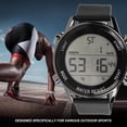 thumbnail image 3 of Reloj Digital Reloj Cronógrafo Digital WR50M Impermeable Luminoso Pantalla Grande Reloj Deportivo Al Aire Libre para Hombres ANGGREK  Otros, 3 of 8