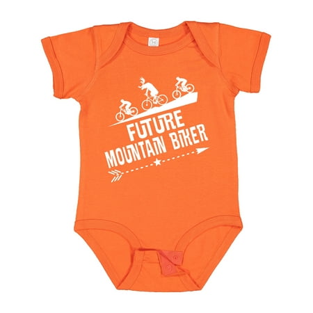 

Inktastic Future Mountain Biker Biking Boys or Girls Baby Bodysuit
