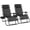 Grey 1 Count (Pack of 2), variant on PetFurnishn 2 PCS Zero Gravity Chair, Outdoor Chaise Lounge with Cup Holder, Patio Folding Chairs Recliner for Yard Pool Lawn Balcony, Gray