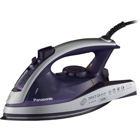 Panasonic 360degree Quick Multi-Directional Steam/Dry Iron with Curved Alumite