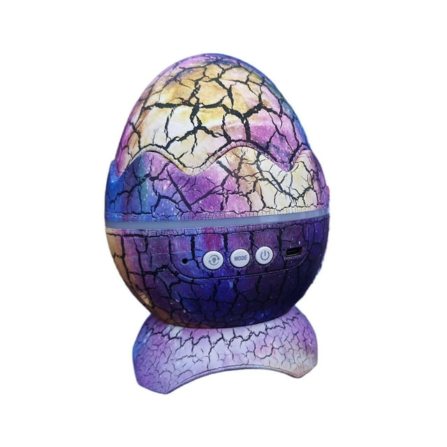 Dinoglow 4 in 1 Northern Lights Projector, Dinosaur Egg Galaxy Light Projector