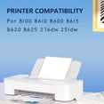 thumbnail image 2 of 950XL 951XL 950 951 Ink Cartridges Compatible for HP 8100 8610 8600 8615 8620 8625 276dw 251dw Inkjet Printers, Leak-Proof Design Crisp Printing, 2 of 7