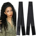 thumbnail image 3 of Aellinatey 3pcs Elastic Wigs Melt Bands Adjustable Band Secured Edge Laying Hair Comb, 3 of 10
