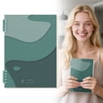 thumbnail image 4 of B5 Loose-Leaf Notebook with 60 Sheets, Refillable Ring Binder Journal Notebook, Hardcover Business Notebook for Work, College Ruled Lined Binder Planner, Premium Thick Paper Writing Notebook, 4 of 8