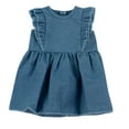 thumbnail image 5 of My Life As Solid Dress Fashion Set for 18-inch Doll, 2 Pieces Included, Blue Chambray, 5 of 8