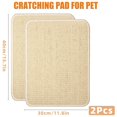 thumbnail image 2 of 2 alfombrillas rascadoras de conejo, sisal natural, gato, conejo, conejo, tapete rascador de conejo para interiores y exteriores, tapete para rascar el piso de gato, 2 of 6