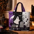 thumbnail image 5 of Halloween Tote Bag, Quilted Tote Bag, Trick Or Treat Shoulder Handbag, Large Capacity For Women, Teen Girls And Holiday Events, 5 of 5