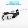 thumbnail image 5 of Front Right Side Power Door Lock Actuator Motor for Kia Sportage 05-10 No.813211F010/813211F020 Black, 5 of 7