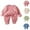 Pink, variant on ATOGUTA Girl Set Kids 2 piece Long Sleeve Pants Fleece Outfits Set Size 1T-11, Pink