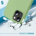 thumbnail image 3 of Funda de Protección para iPhone 13 - Sovico - Silicón con Forro de Microfibra, 3 of 6