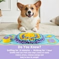 thumbnail image 3 of Vivifying Snuffle Mat for Dogs, 28.5"×13" Sniff Mat for Small Dogs and Cats Slow Eating and Keep Busy, Dog Enrichment Feeder Encourage Foraging Skill Sniff Mat for Stress Relief, 3 of 8