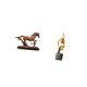 thumbnail image 5 of Figura decorativa de resina, ideal para escritorio. Figura artística coleccionable. Estatua para decoración de escritorio, sala de estar o hogar. Souv, 5 of 8