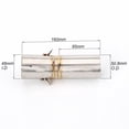 thumbnail image 2 of Modified Escape Motorcycle Exhaust Muffler Header Link Pipe 51MM Slip-on For Honda CRF1000L AFRICA TWIN Adventure Sports 2018 2019, 2 of 4