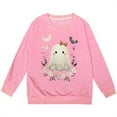 thumbnail image 3 of Tiijoy Toddler Girls Halloween Sweatshirt Graphic Cute Crew Neck Pullover, Sizes 4-5T, 3 of 3
