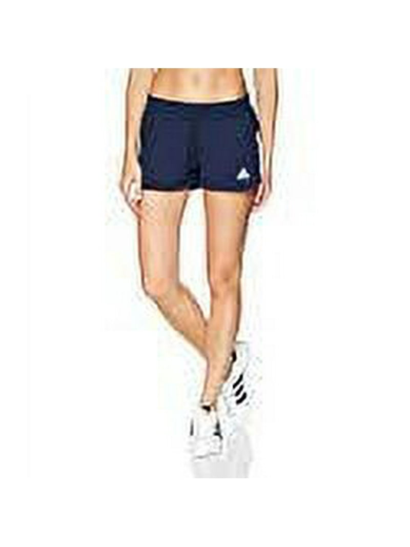 Adidas Women's 3-Stripes Knit Shorts Navy/White CF2817
