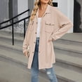 thumbnail image 4 of Cardigan Sweaters for Women 2025 Long Sleeve Lapel Button Loose Knitted Sweater Coat Jacket Womens Cardigan Sweaters, 4 of 8
