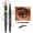Black Brown, variant on Eye Brow Pencils for Women, Waterproof Micro Fork Eyebrow Pen, Four Claw Liquid Eyebrow Pen for Natural Hair-Like Strokes, Non Smudging, Long Lasting