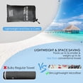 thumbnail image 4 of Toalla de playa de microfibra de secado rápido con bolsa de transporte, toalla súper absorbente, toalla sin arena, para niños, adolescentes, adultos, viajes, gimnasio, campamentos, piscina,, 4 of 8