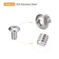 thumbnail image 4 of #6-32x1/4" Button Head Socket Cap Screws, 50 Pack 304 Stainless Steel Screws, 4 of 5
