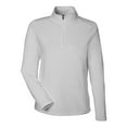 thumbnail image 4 of Devon & Jones DG425W Women's Raleigh Stretch Quarter-Zip Pullover-Grey-3XL, 4 of 6
