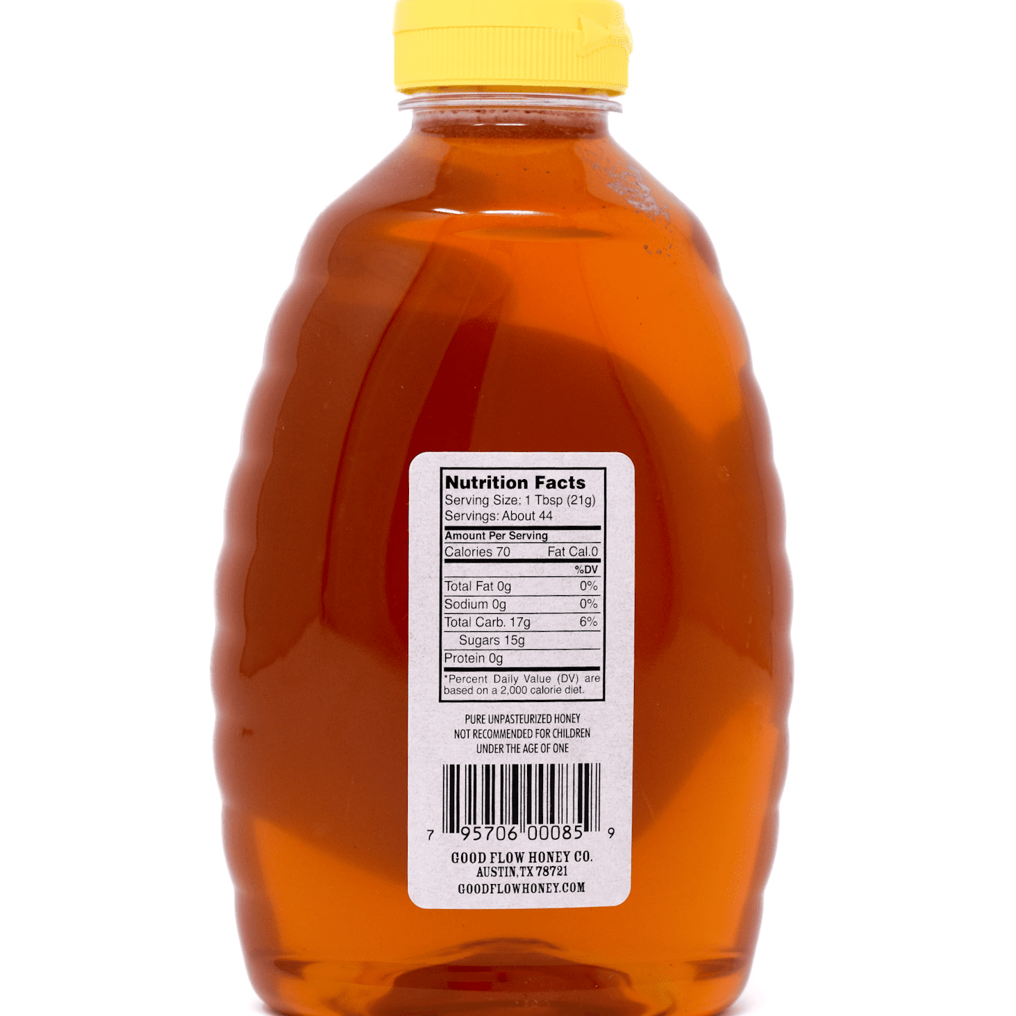 Good Flow Honey Co. Wildflower Honey 2 lb. Squeeze Bottle