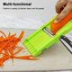 thumbnail image 3 of Rallador Dos en Pelar Cortador Verduras Rallador Multifuncional para El (en Bolsa) Acero Inoxidable, 3 of 9