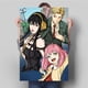 thumbnail image 3 of Póster clásico de la familia Spy X de anime, pintura en lienzo, Dusk Ania Foger, Joel Foger, Bond Fogger, arte de pared, impresiones de personajes de dibujos animados, regalos, 3 of 5