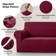 thumbnail image 5 of Sanmadrola Couch Covers for Dogs Sofa Covers Washable 100% Waterproof Non Slip Couch Covers Stretchable Machine Washable for Dogs Kids Pets, Wine Red, Sofa, 5 of 10