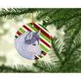 thumbnail image 2 of Siberian Husky Candy Cane Holiday Christmas Ceramic Ornament SS4533, 2 of 2