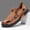 Khaki, variant on Men's Handmade Vintage Casual Shoes, Fashion Sandals, Outdoor Men's Shoes