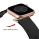 thumbnail image 4 of Correa de reloj SUNFWR de piel vintage para Apple Watch de 38 a 49 mm, 4 of 7
