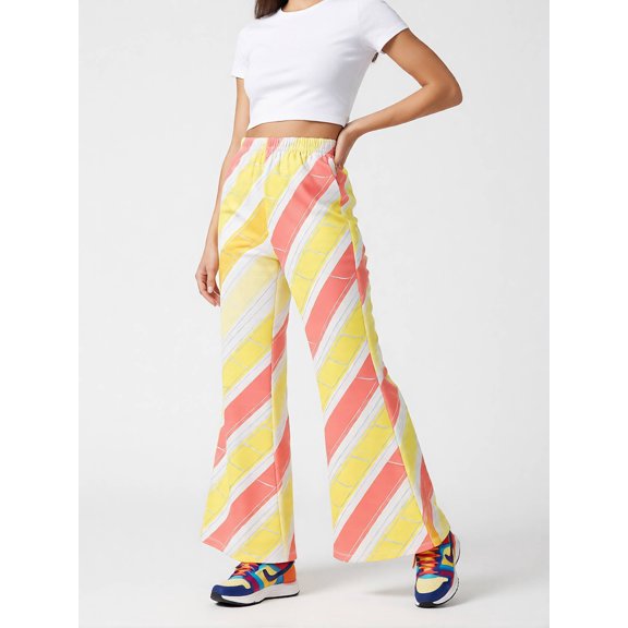 Girls Soft Chic Flare Leggings Pull-On High Rise Bell Bottoms Flared Trousers for Little Girls Age 3-10