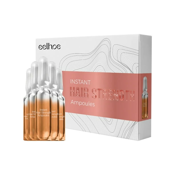 EELHOE Ampolla para el cuidado del cabello Cuidado del cabello grueso y fuerte Nutriente Reparación suave Masaje de raíz del cabello del cuero cráneo,1 piezas