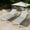 Gray,White, variant on Patio Furniture, GAVIN 3 SEATER, Dark Grey Outdoor Sofa,Wood+Fabric Patio Chairs, Garden & Outdoor & Patio Furniture Patio Seating