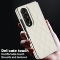thumbnail image 4 of Nalacover Wallet Case for Samsung Galaxy Z Fold3, RFID Blocking Card Slots Holder PU Leather Fashion Back Flip Cover with Kickstand Magnetic Buttons Shockproof Case for Samsung Galaxy Z Fold3,White, 4 of 9