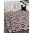 thumbnail image 3 of Ahgly Company Machine Washable Indoor Rectangle Transitional Rose Pink Area Rugs, 7' x 9', 3 of 7