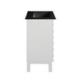 thumbnail image 6 of Cascade 24 in. White Oak Bathroom Vanity With Black, 3-Hole Ceramic Sink Top, 6 of 8