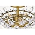 thumbnail image 6 of Emilia 14 inch flush mount in brass, 6 of 8